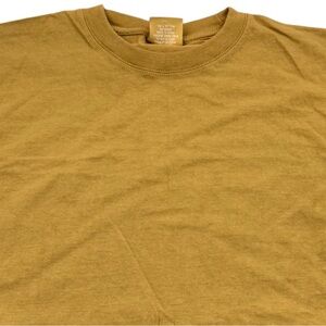 Empire Bigland Big & Tall Mustard Cotton T Shirt Streetwear Casual 2XL Cotton